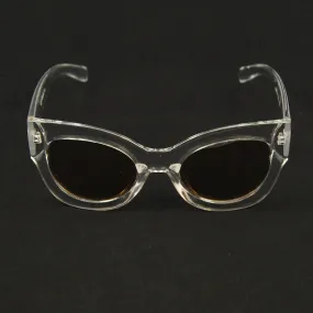 Clear Maxi Taxi Sunglasses