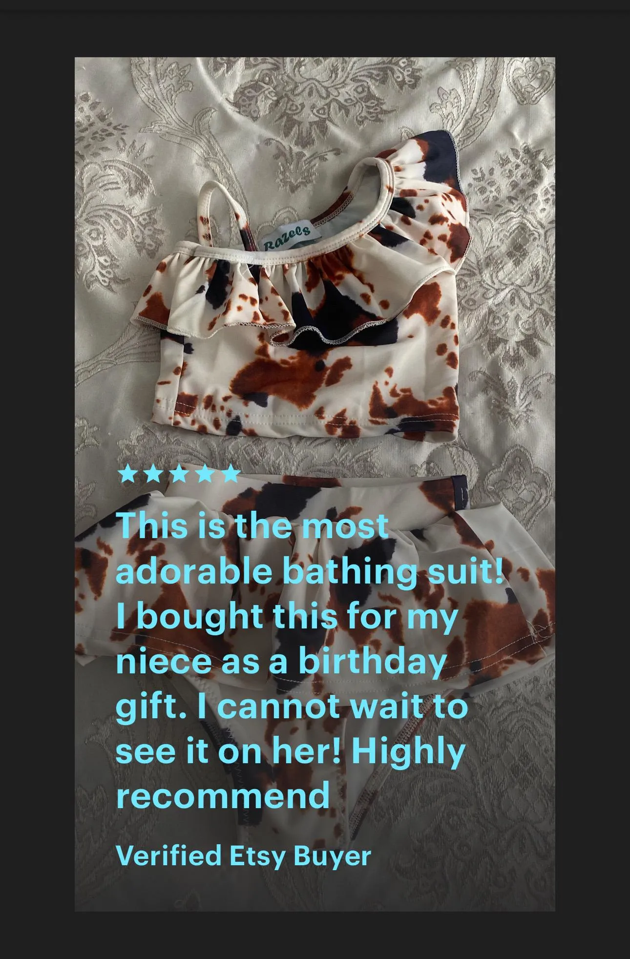 COWprint Swimsuit, Western Swimsuits
