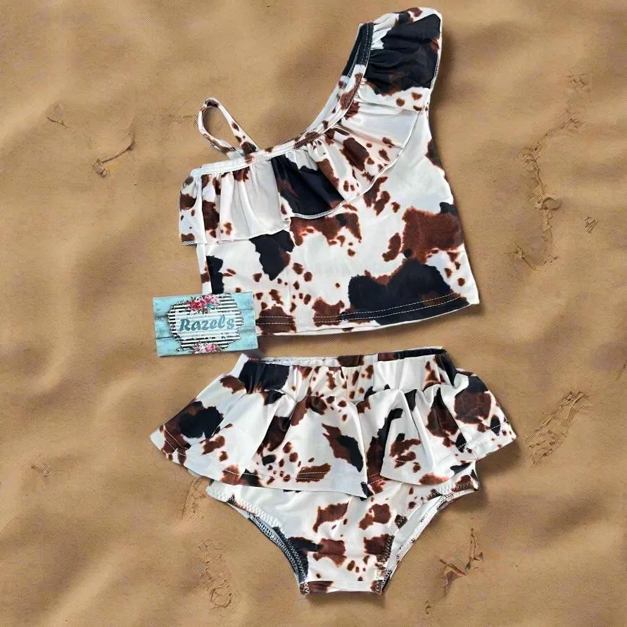 COWprint Swimsuit, Western Swimsuits