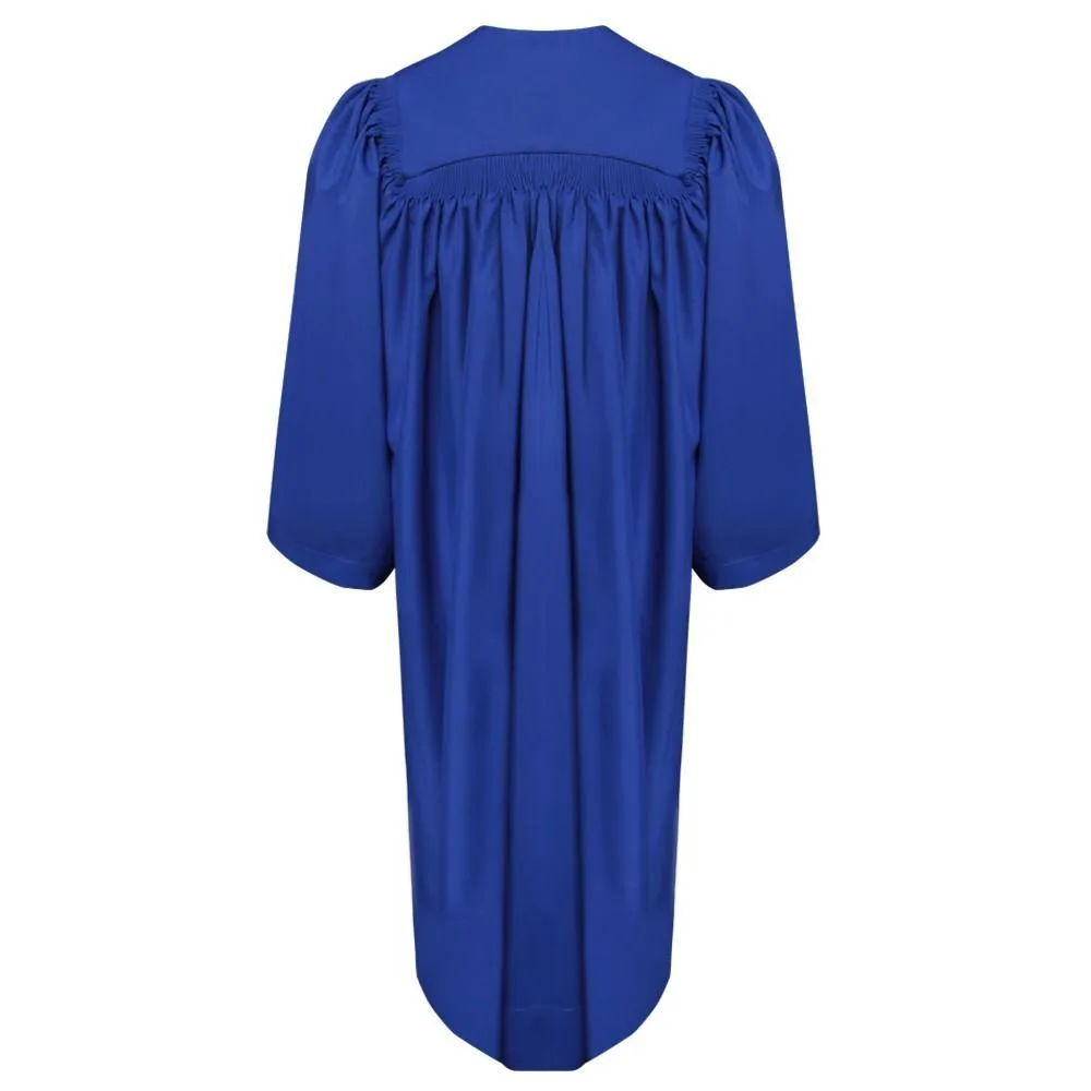 Deluxe Royal Blue Choir Robe