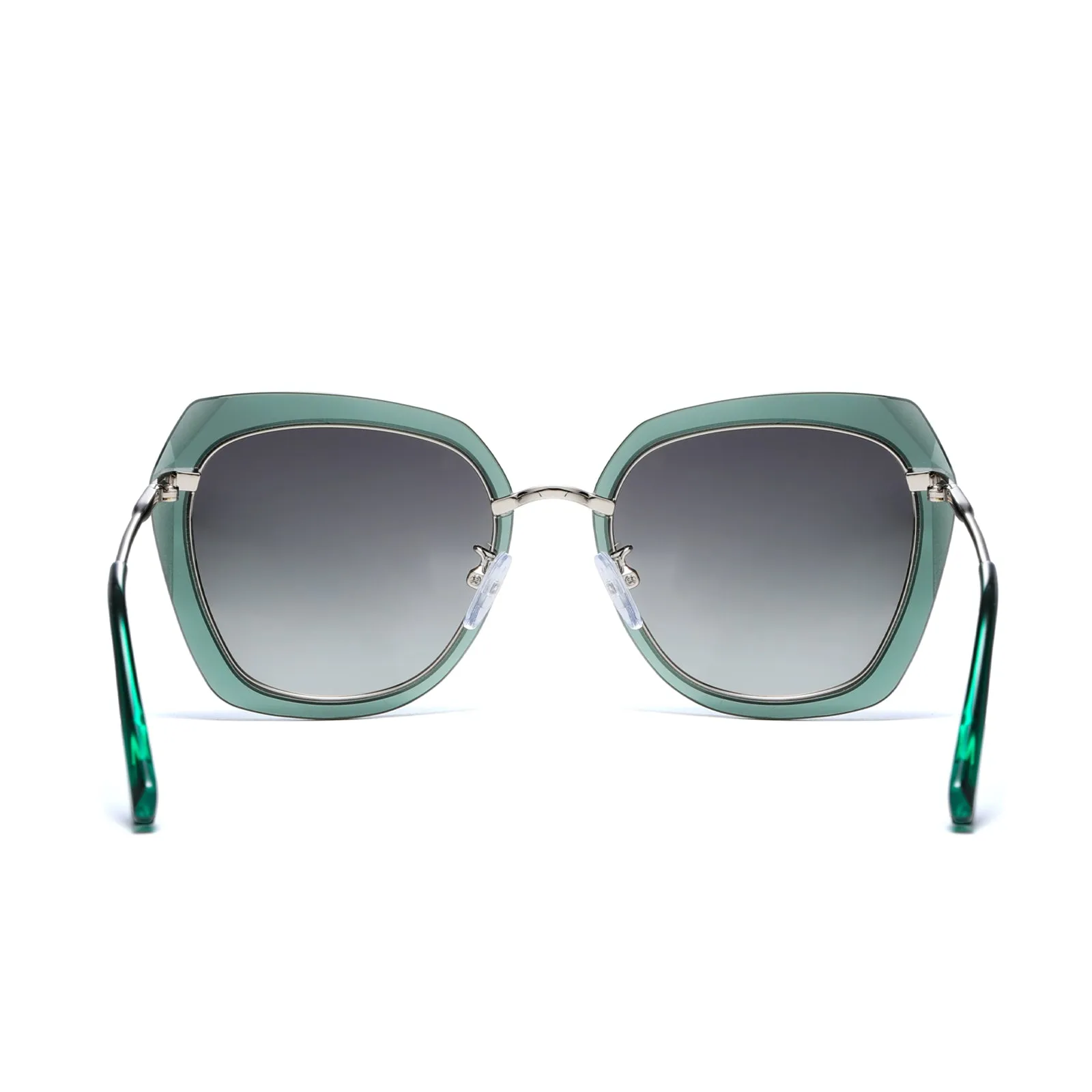 DUCO Diamond Trim Style Sunglasses for Women Polarized UV Protection DC1225