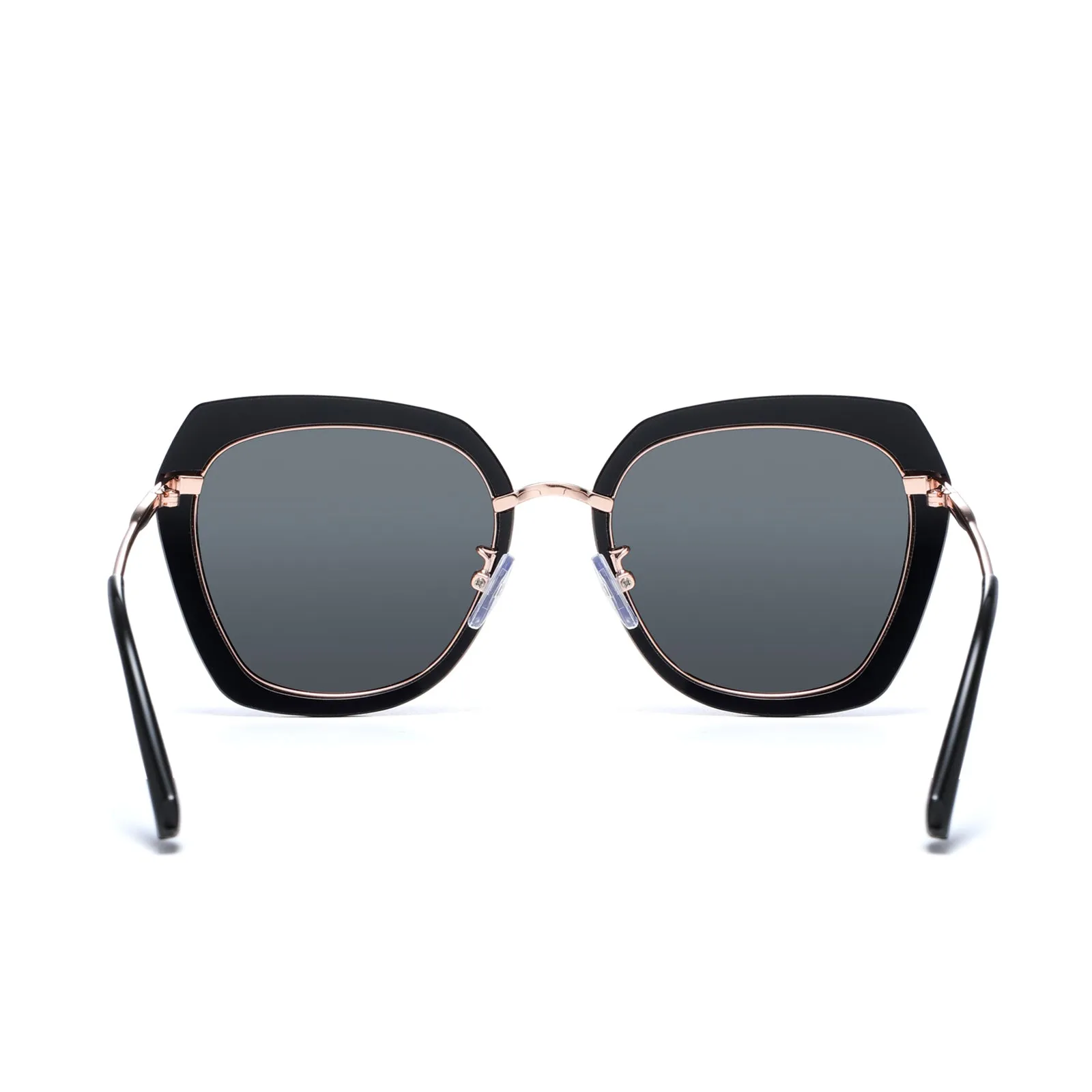 DUCO Diamond Trim Style Sunglasses for Women Polarized UV Protection DC1225