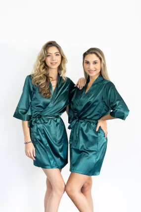 Emerald Green Bridesmaid Robes