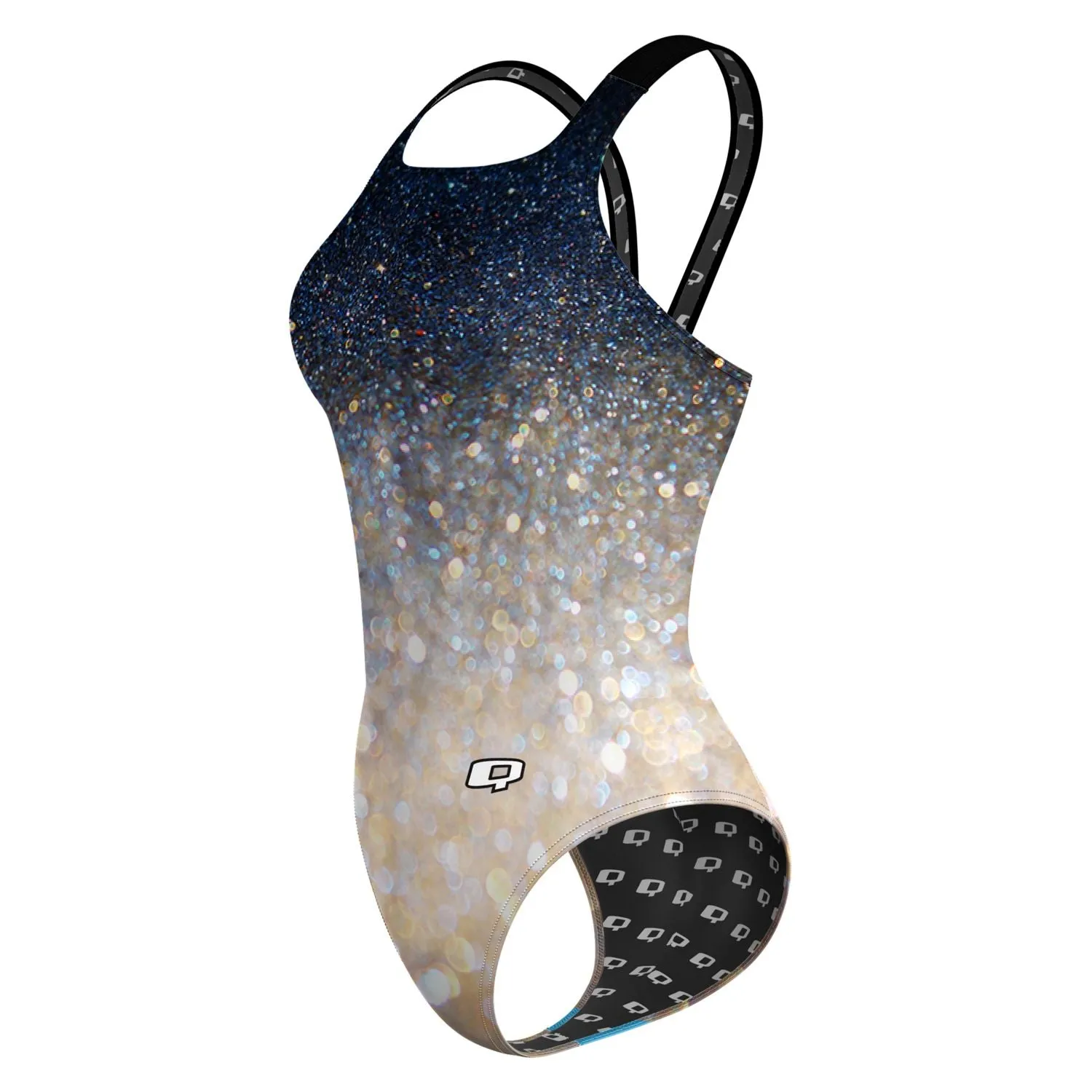 Glitter Bomb Classic Strap Swimsuit