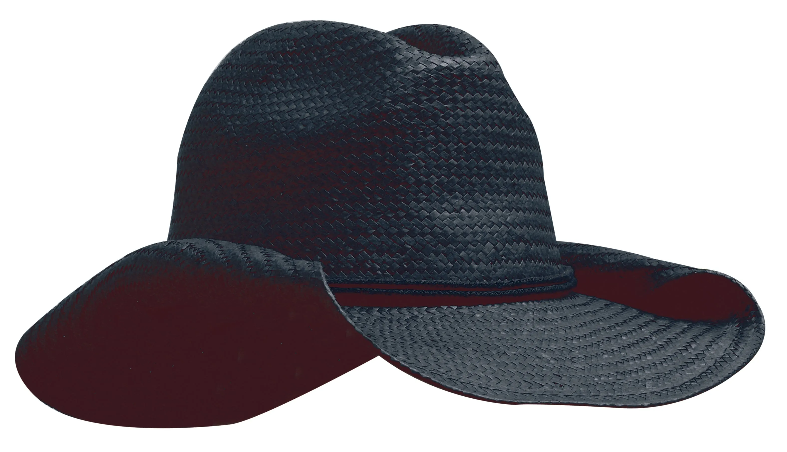 Headwear Ladies Cowboy Straw Cap (4283)- Clearance