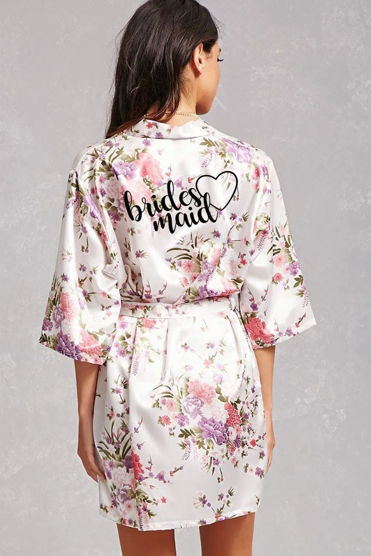 Heart Style - Bridesmaid Robe