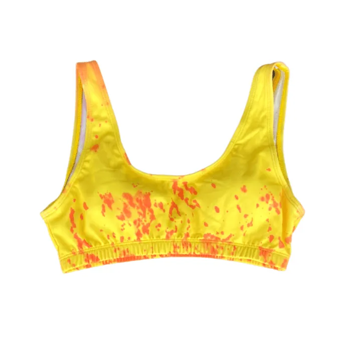 High Waisted Bikinis Solid Color Changing