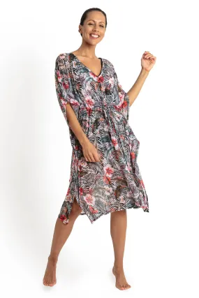 Jantzen Africa Mesh Capri Kaftan
