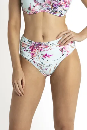 Jantzen Gathered Midrise Pant - Flora