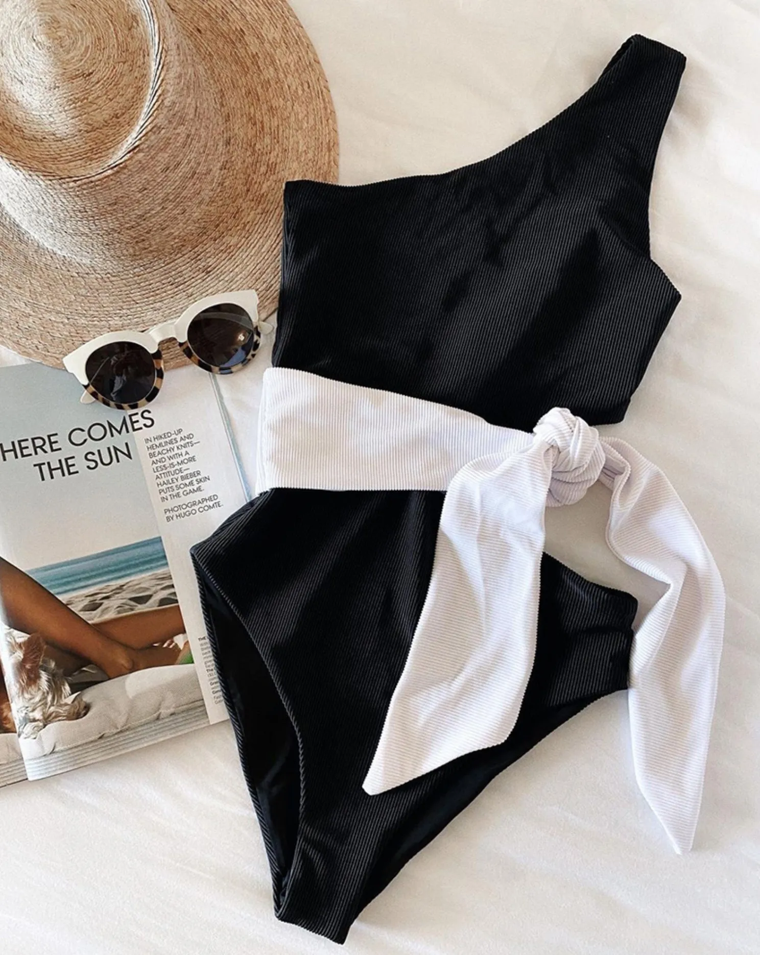 Keely Side-Tie Swimsuit