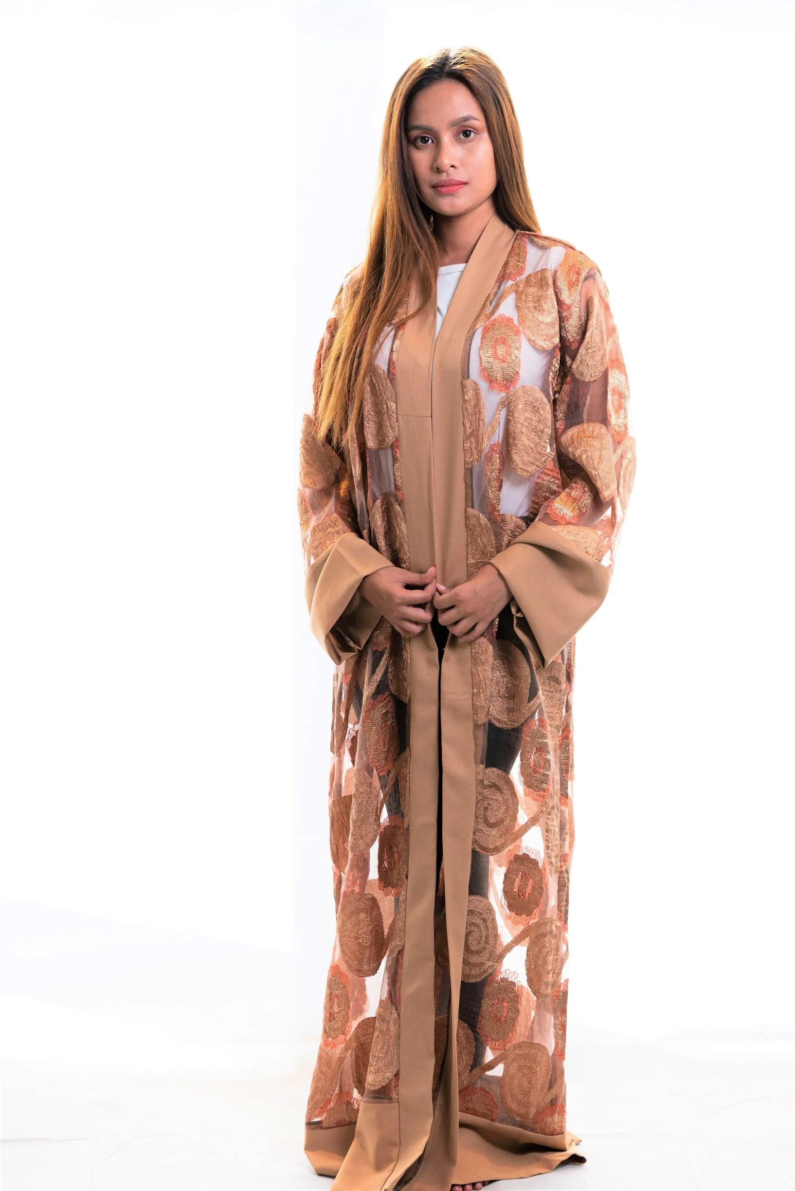 Lucy sheer kimono robe