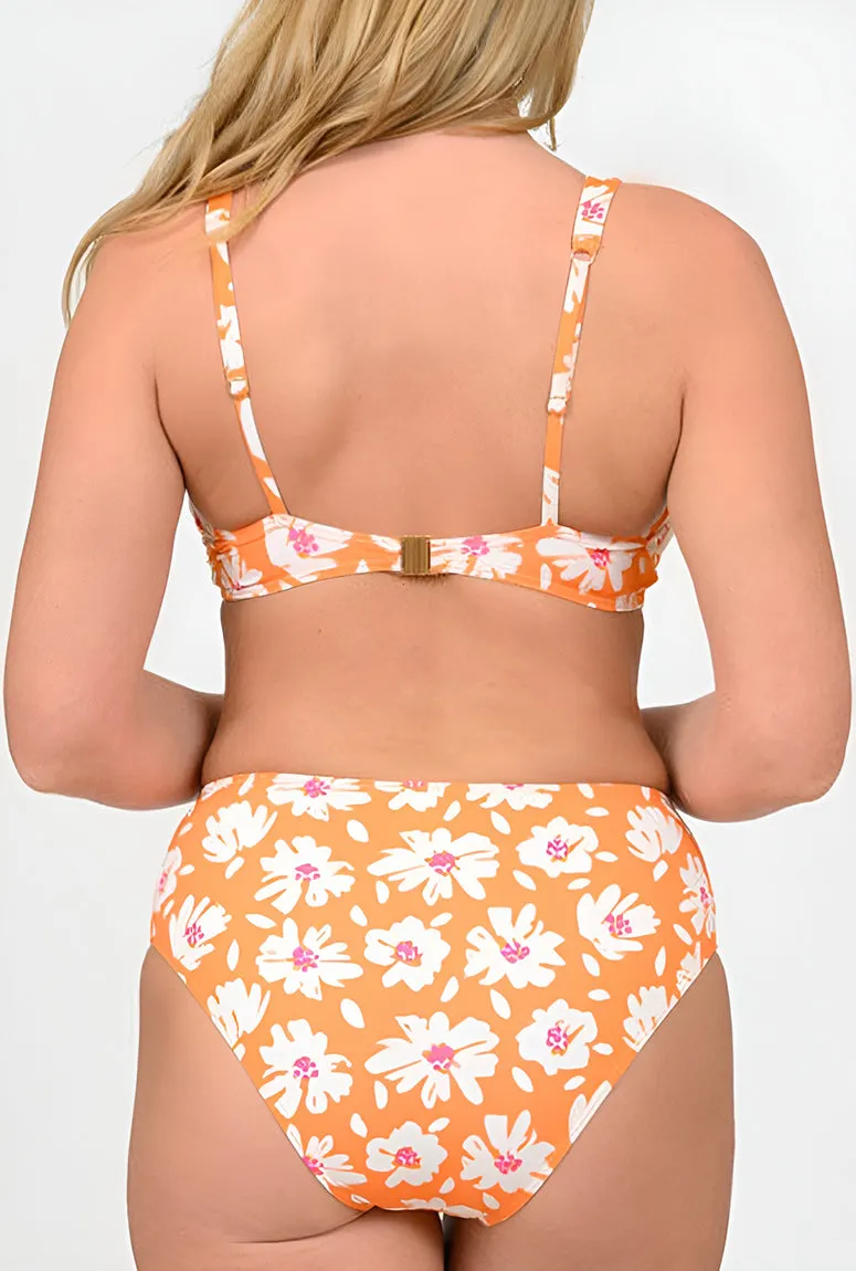 MS-CS2P08 - Wholesale Women's Soft Feel Printed Two-Piece Bikini Sets