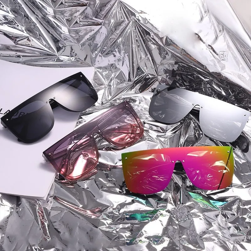 New Fashion Big Square Frame Sunglasses