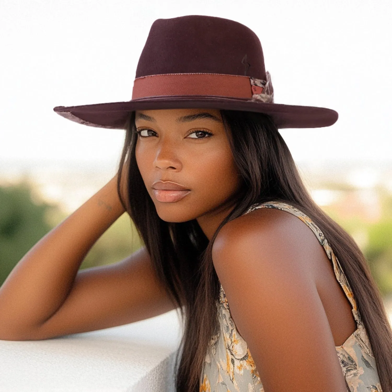 Nomad - Vintage Handcrafted Stiff Fedora Hat