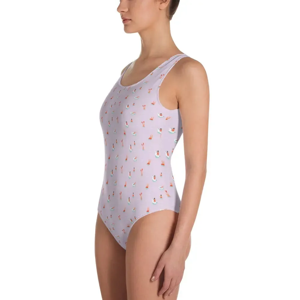 One-Piece Swimsuits | At The Pool | Women Swimming
