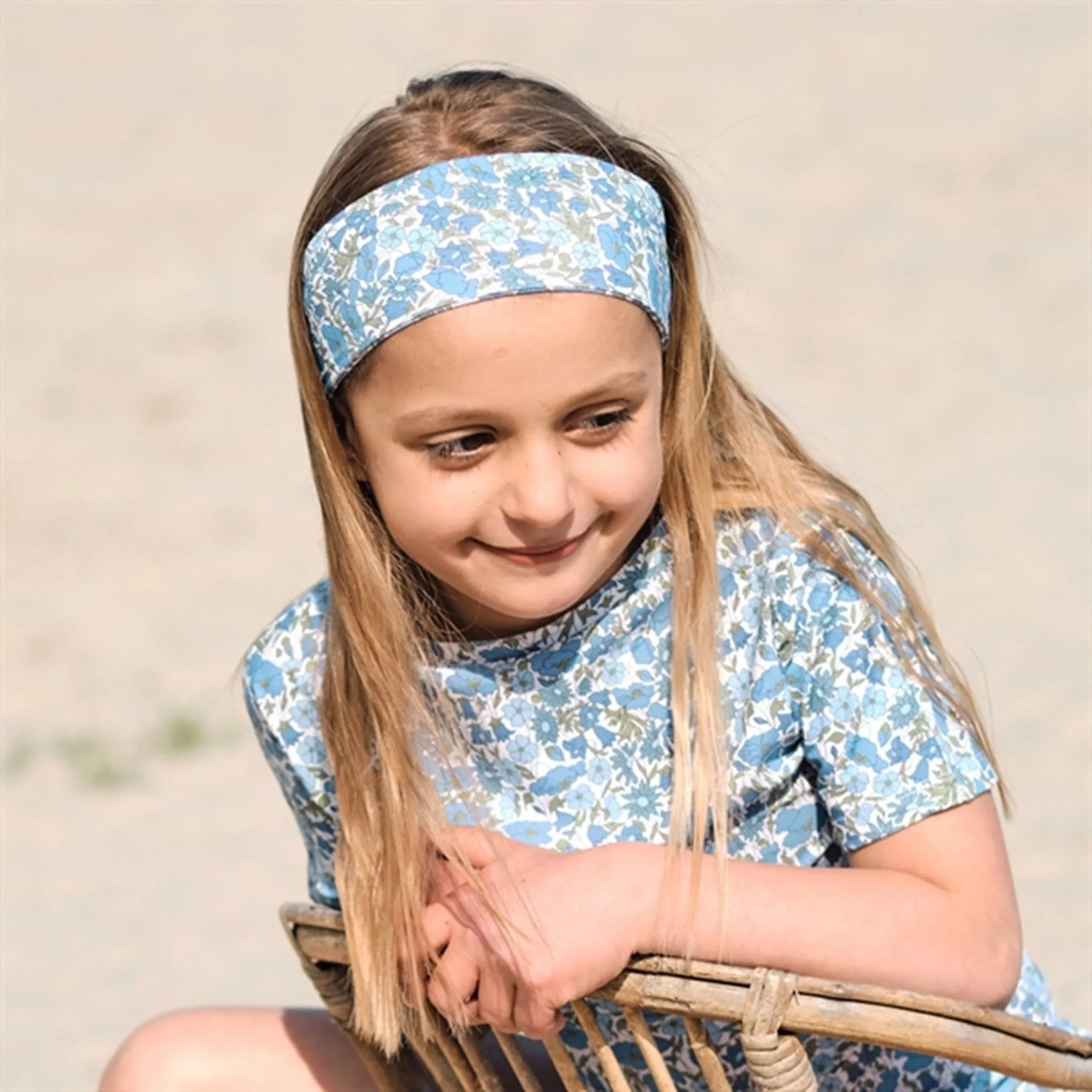 Petit Crabe Betsy D Sophie UV Hairband Liberty© fabric