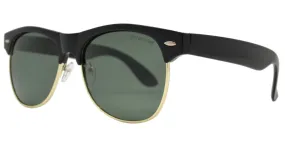 PL 7581 PT - Retro Horn Rimmed Polarized Plastic Sunglasses