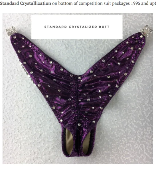 Quickview Competition bikini USA flag suit