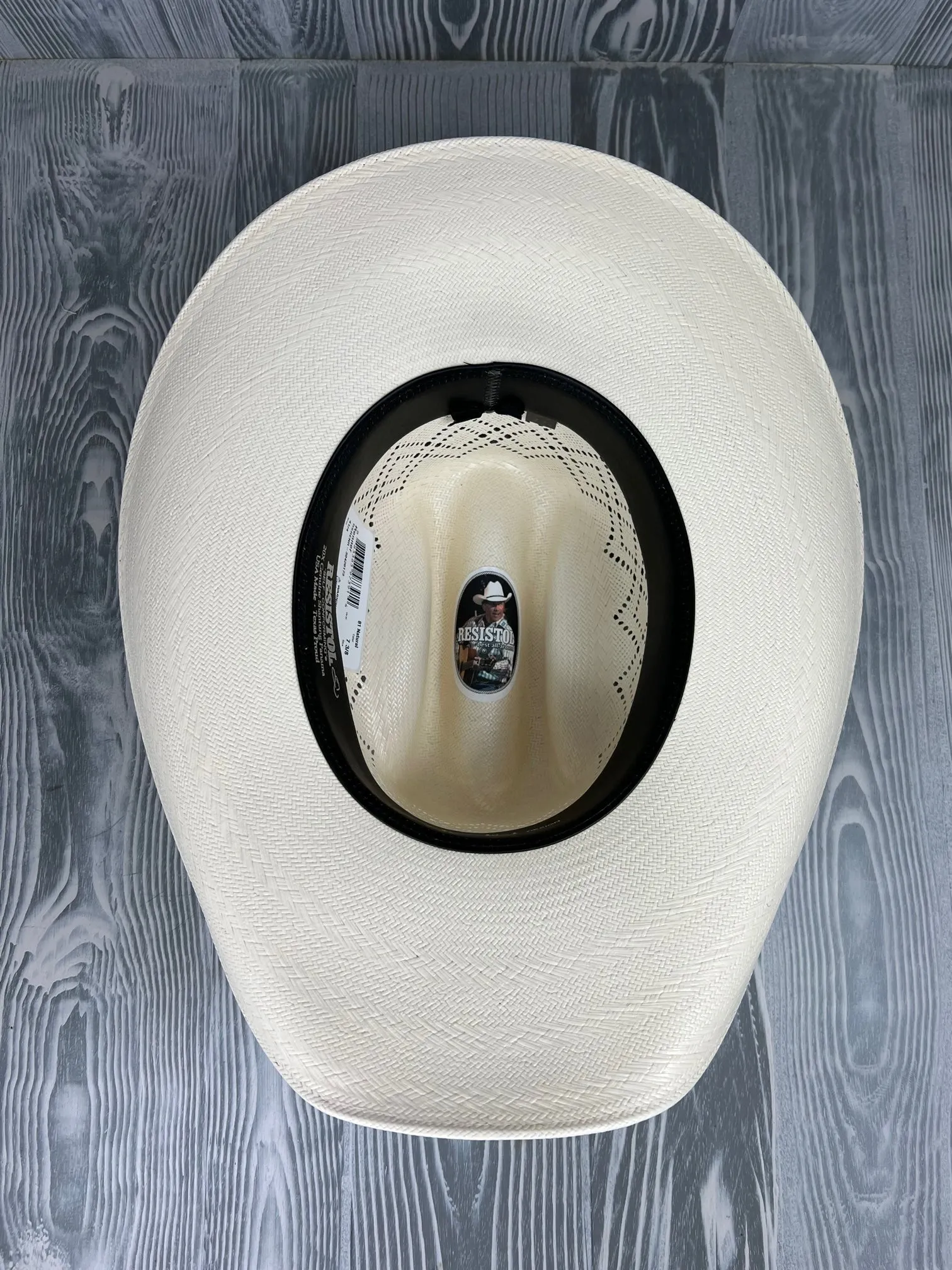 Resistol George Strait Collection Renner 4 1/4" Brim Straw Hat