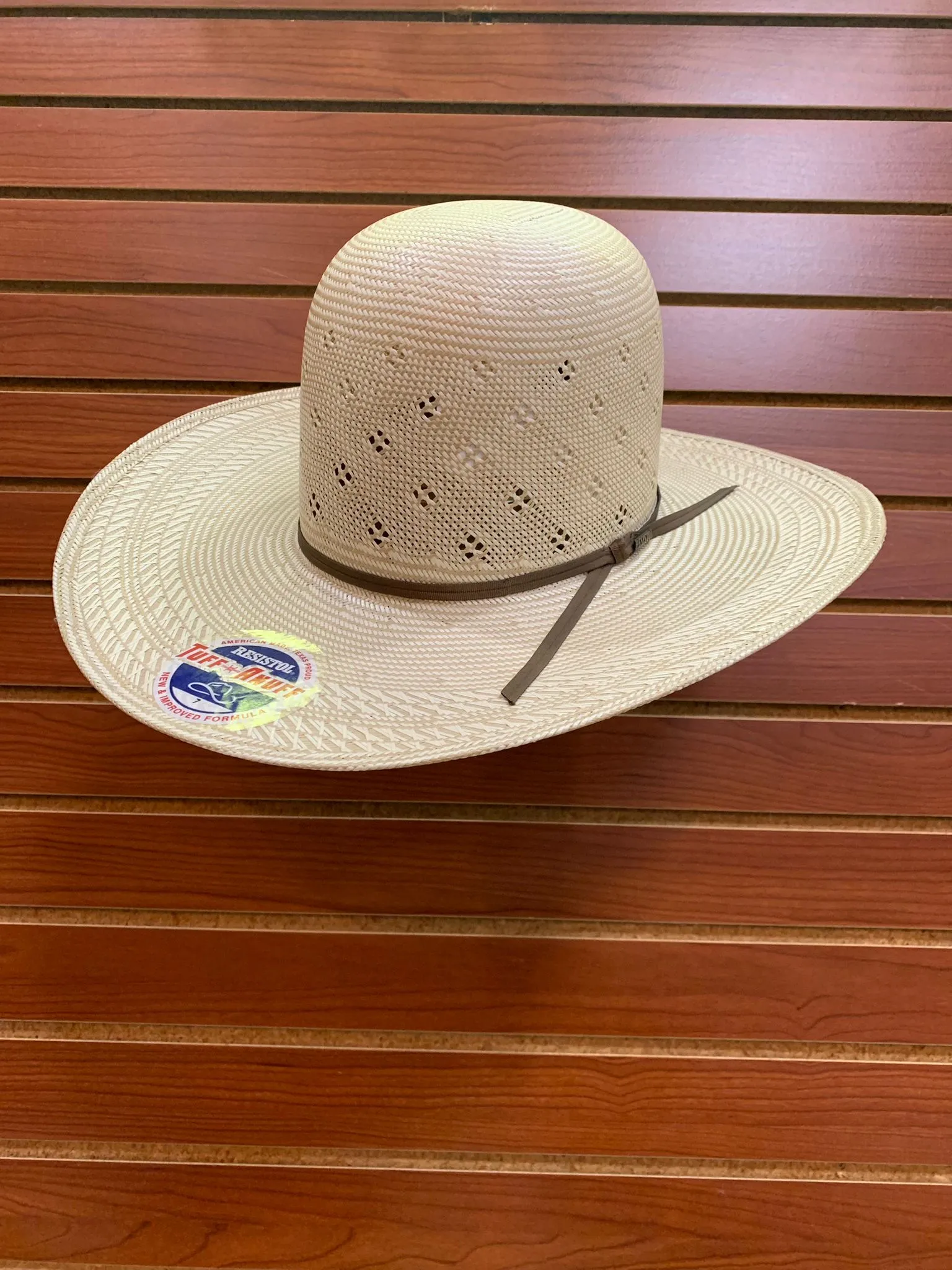 Resistol Men's Conley Natural/Tan Straw Hat
