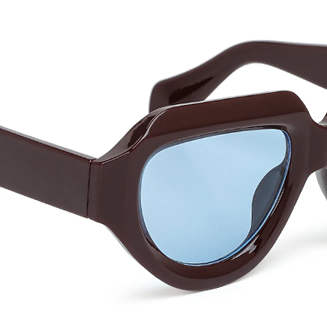 Retro Thick Rim Sunglasses