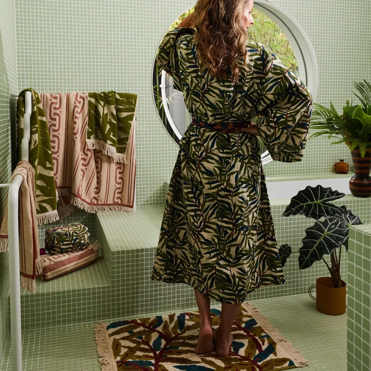 Sage & Clare - Verita Linen Robe