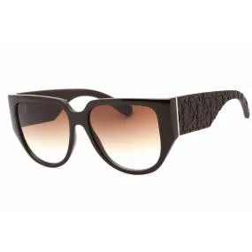 Salvatore Ferragamo Women's Sunglasses - Dark Brown Frame Brown Lens | SF1088SE 208
