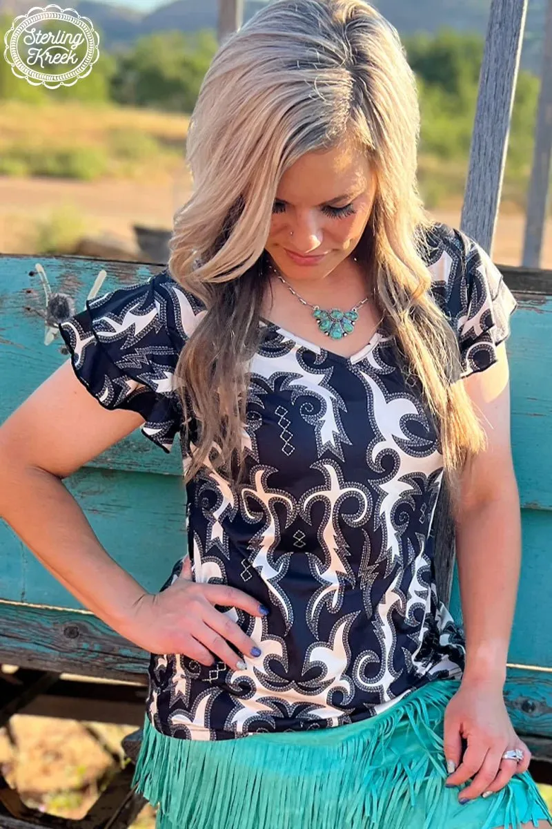 Sterling Kreek Space Cowgirl Top