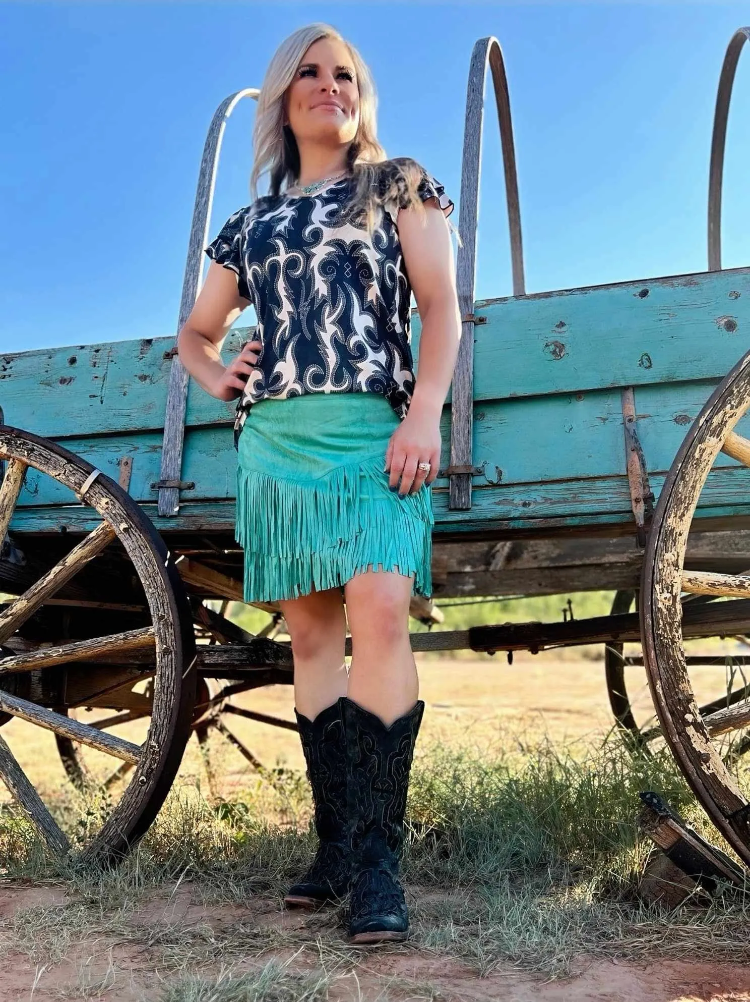 Sterling Kreek Space Cowgirl Top
