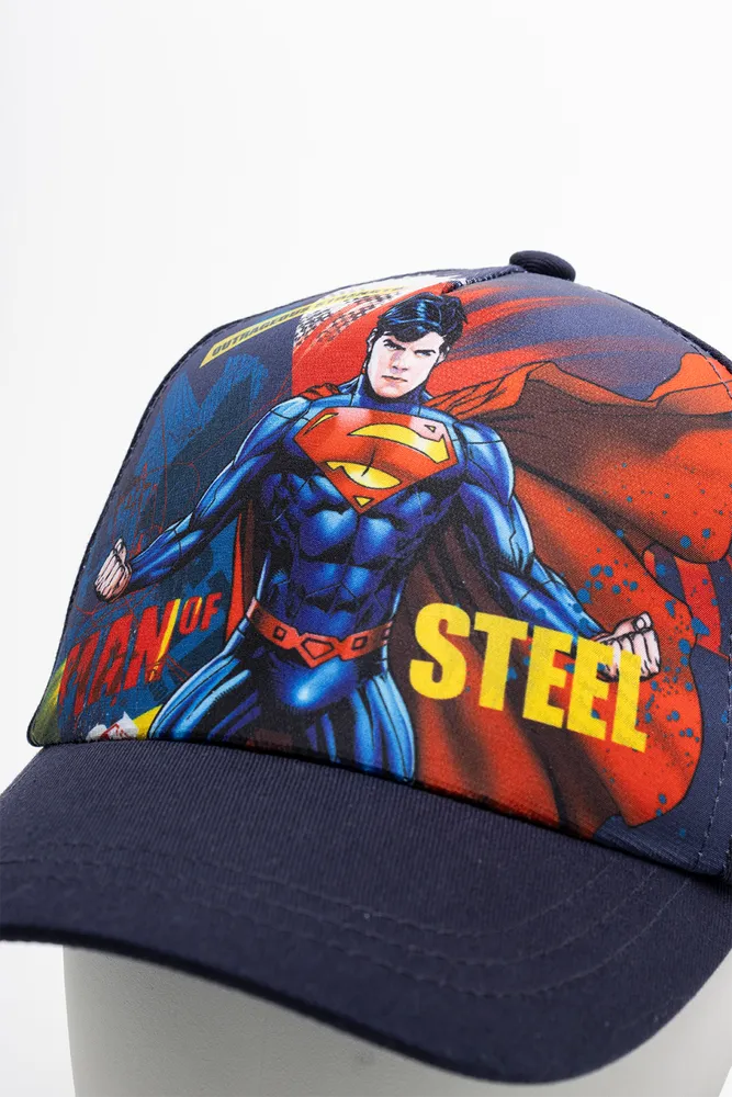 Superman Cap And Sunglasses Set Navy