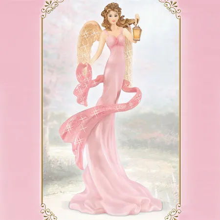 The Hamilton Collection Thomas Kinkade Angel of Compassion Messengers From Above Figurine 7.25"