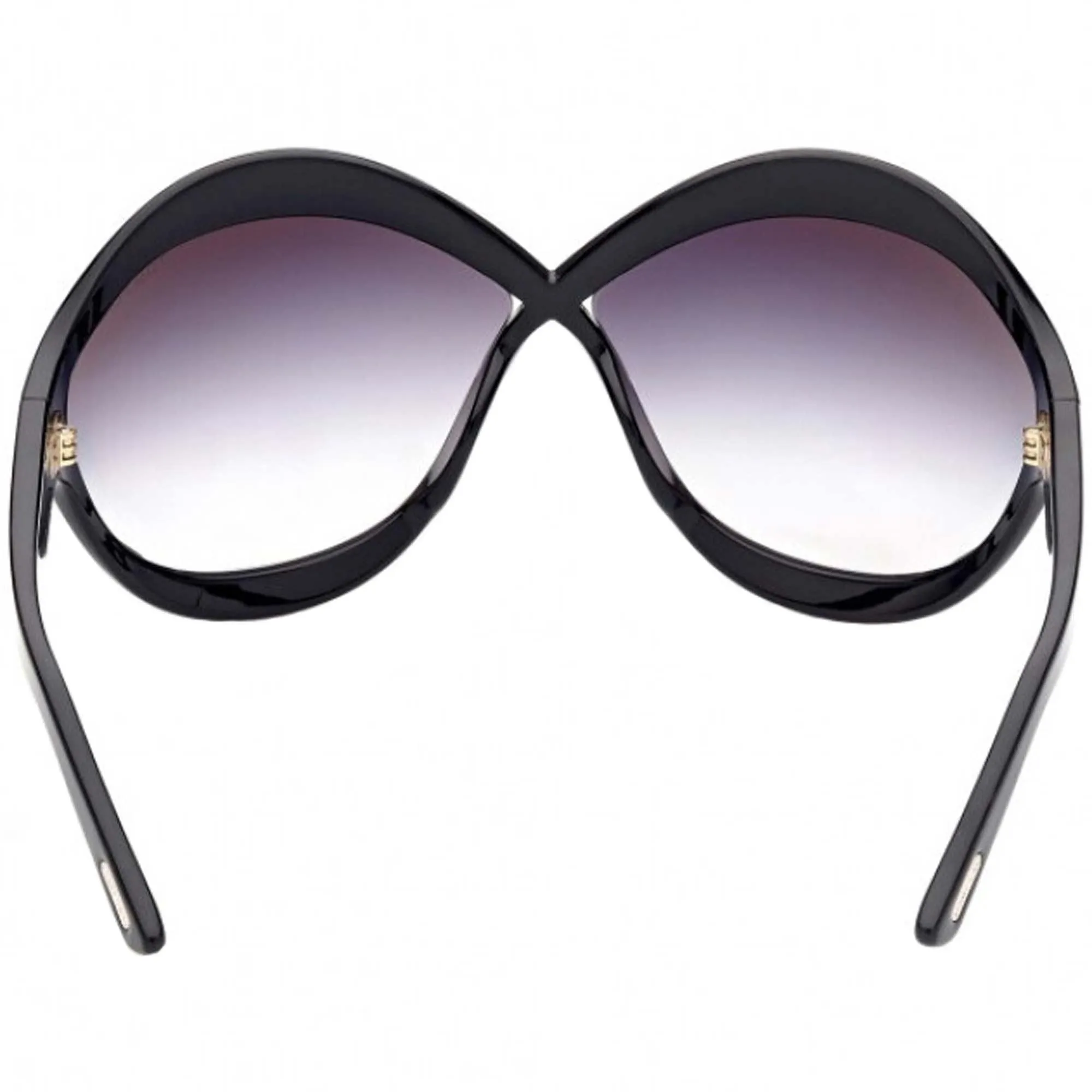 Tom Ford Women's Sunglasses - Carine UV Protection Black Plastic Frame | FT09027101B