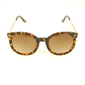 Tort Gold Abstract Sunglasses