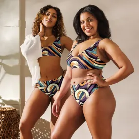 Trend4us Recycled High-Waisted Bikini