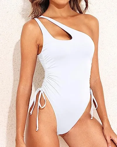 Tummy Control Side Drawstring Bathing Suits