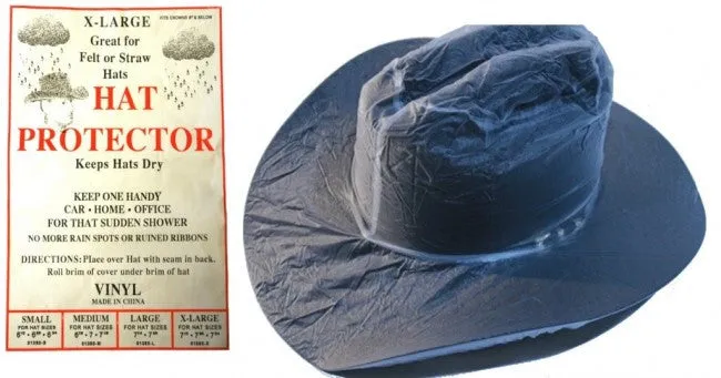 Twister Clear Vinyl Hat Protector