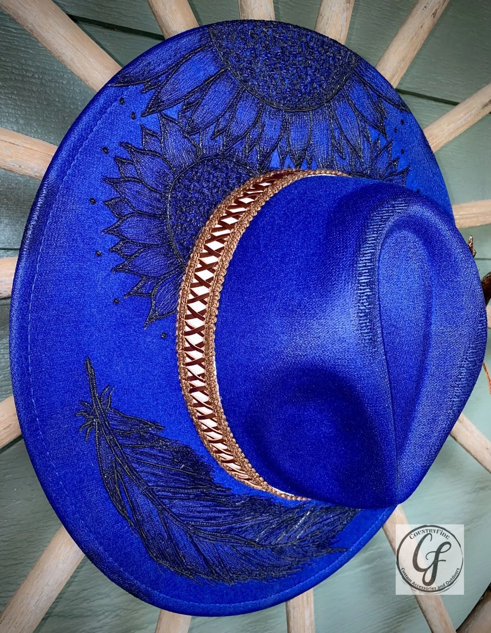 WEARING THE BLUES FEDORA