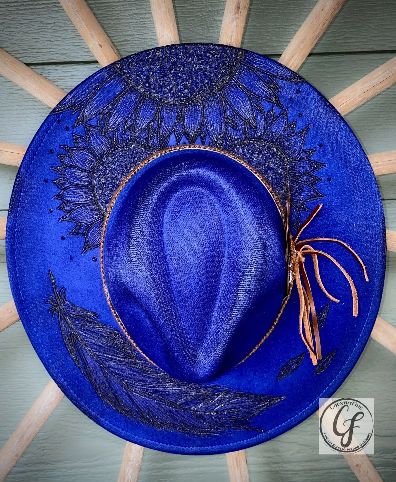 WEARING THE BLUES FEDORA