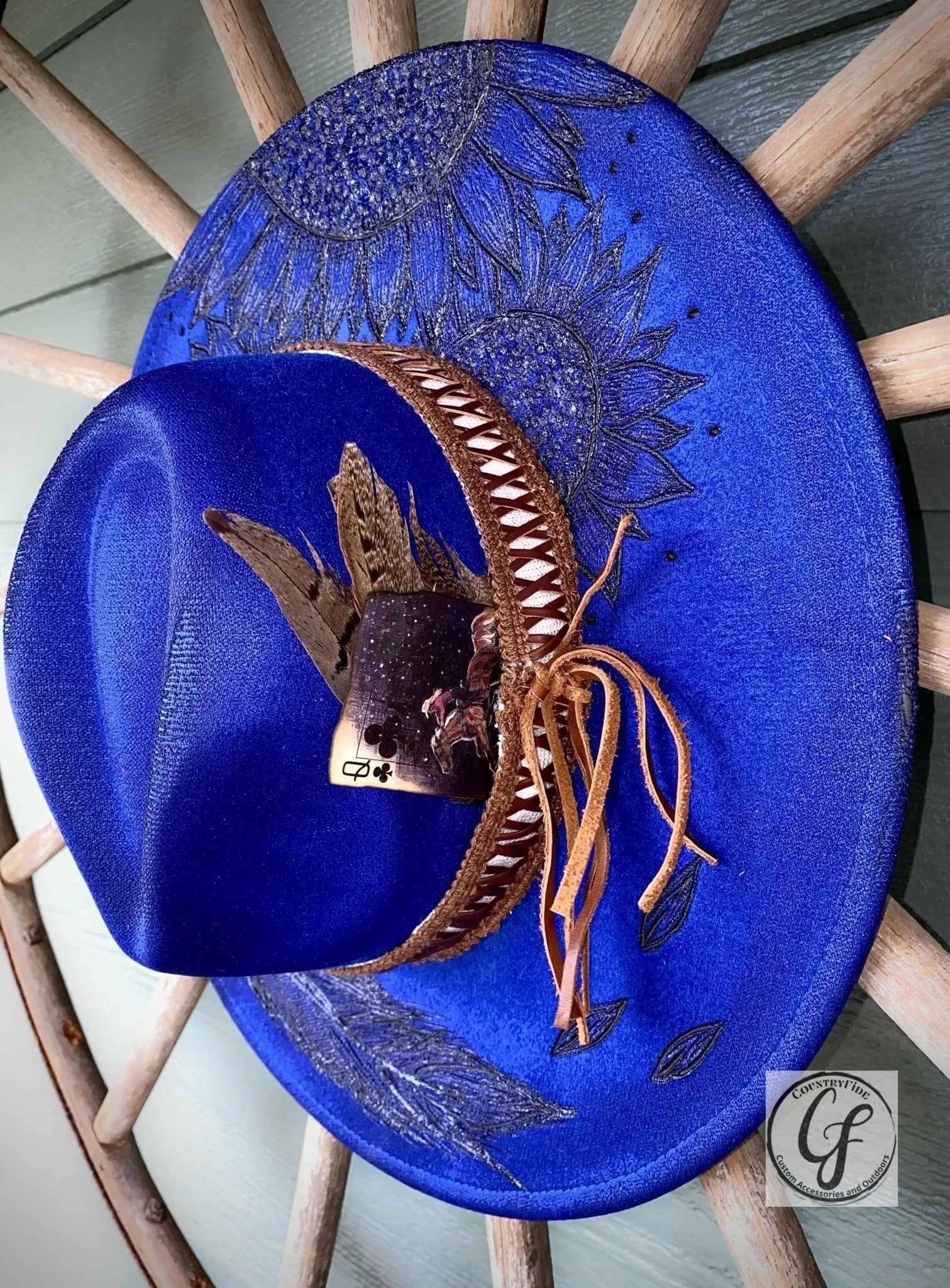 WEARING THE BLUES FEDORA