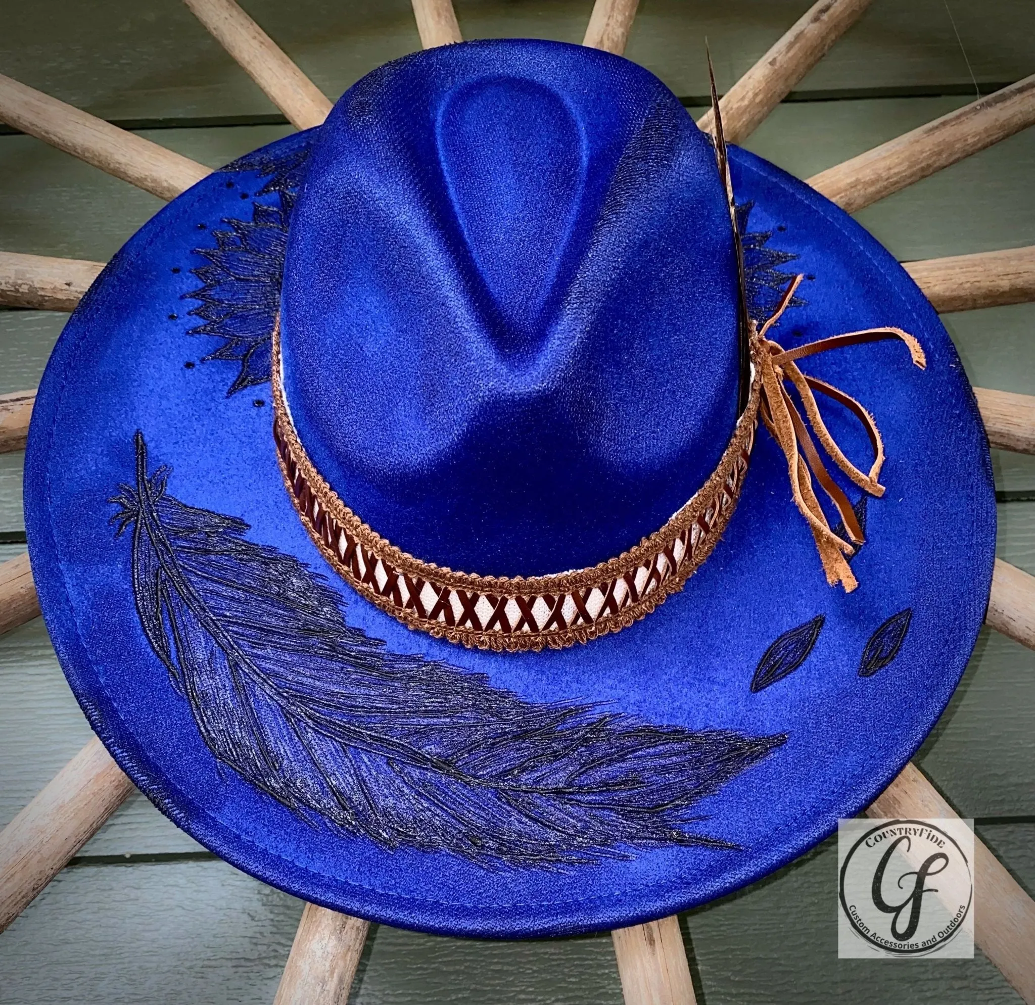 WEARING THE BLUES FEDORA
