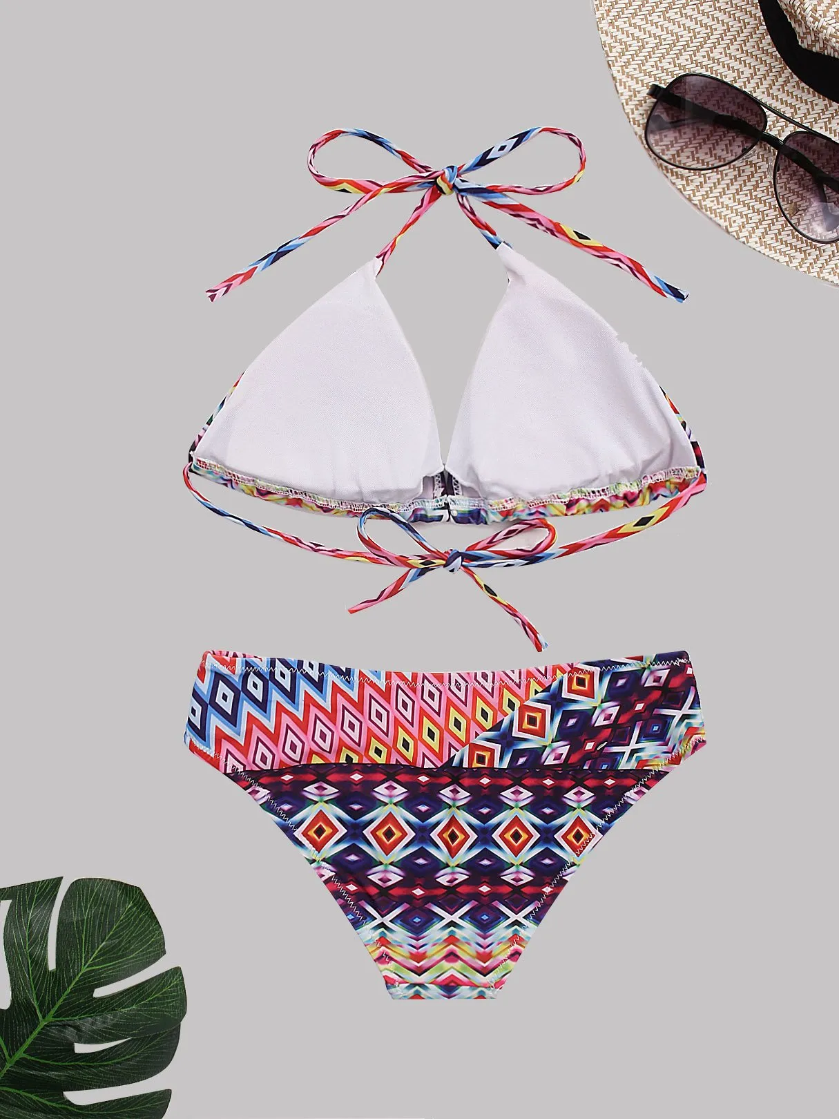 Wholesale Geometrical Two Pieces Bikini