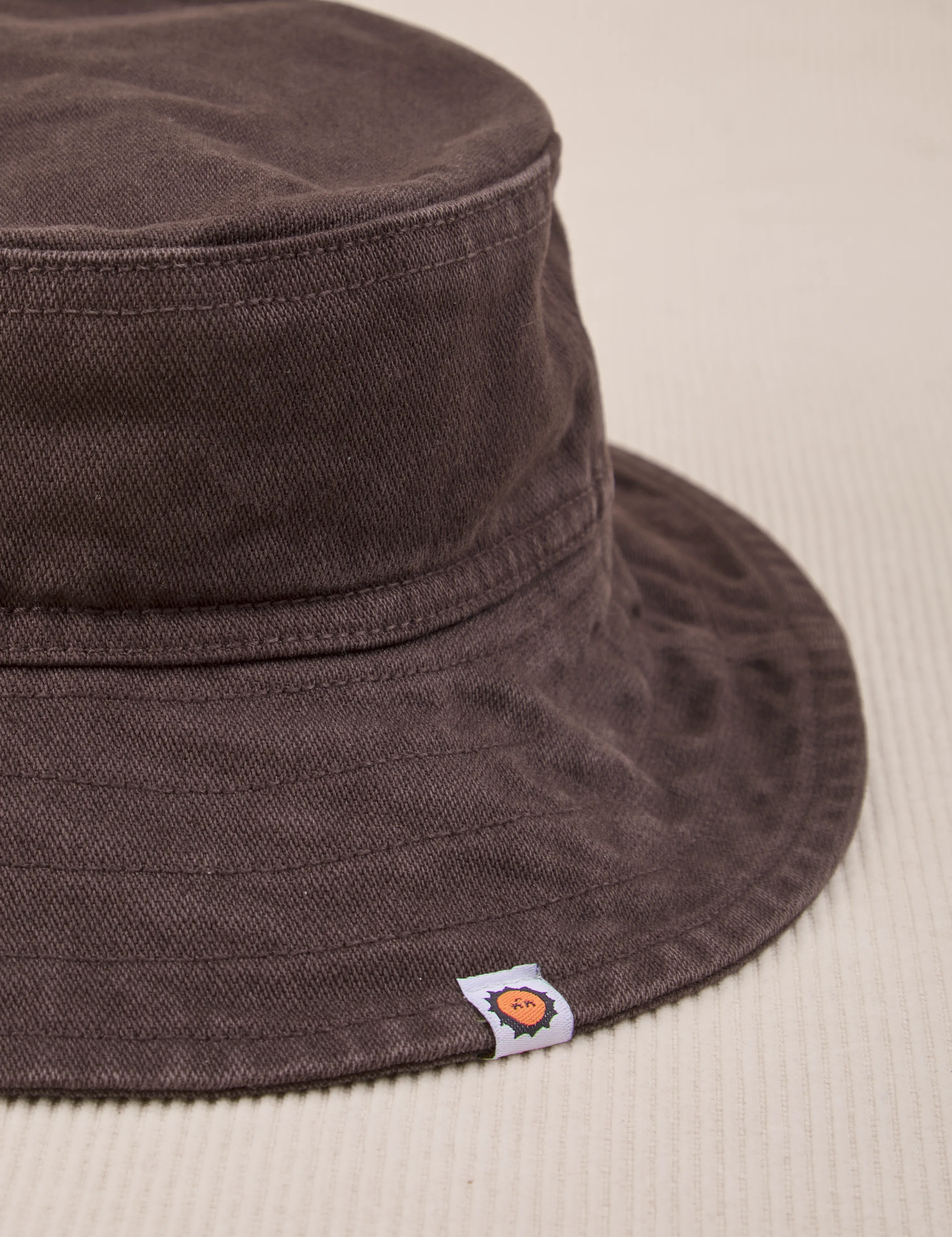 Wide Brim Denim Bucket Hats