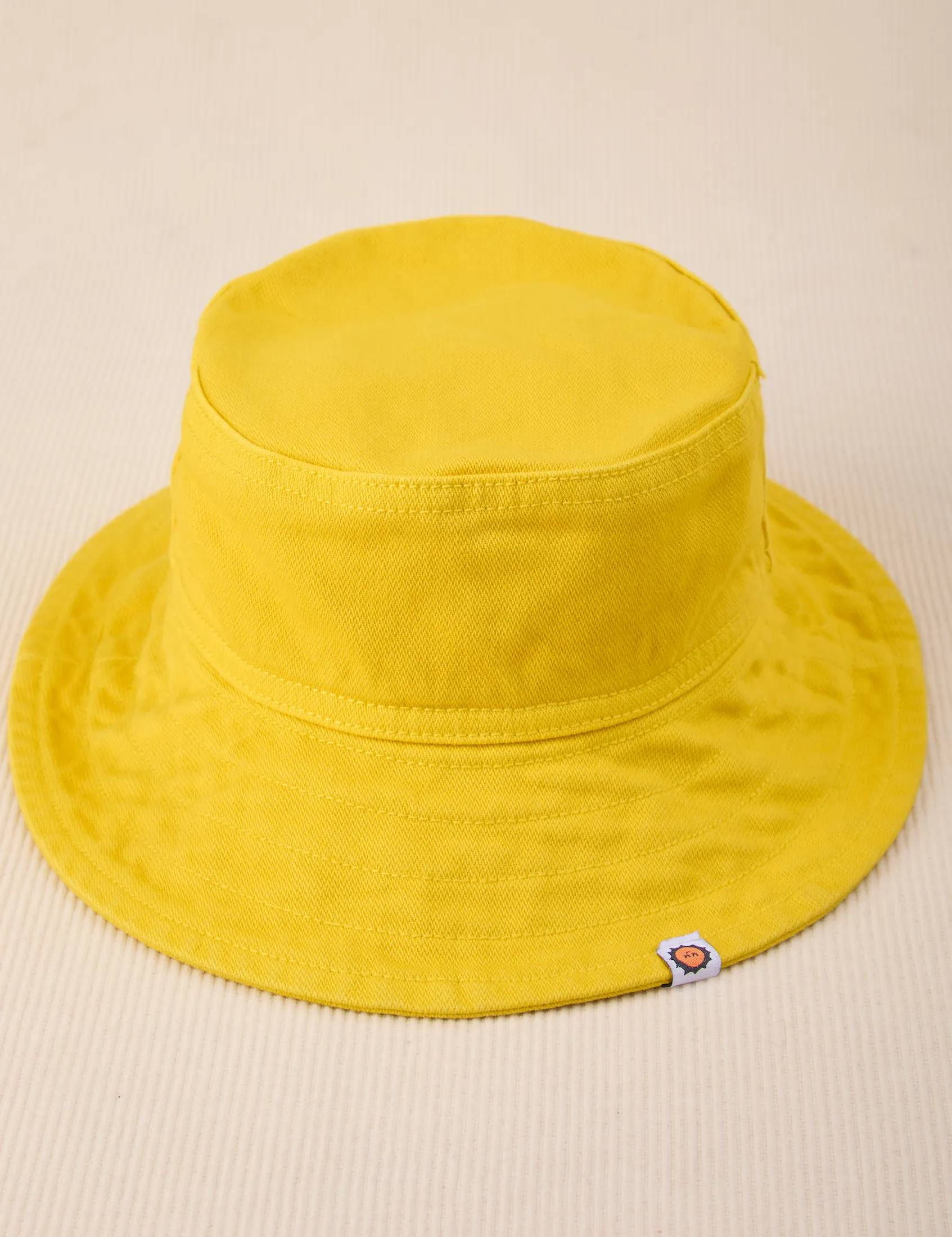 Wide Brim Denim Bucket Hats