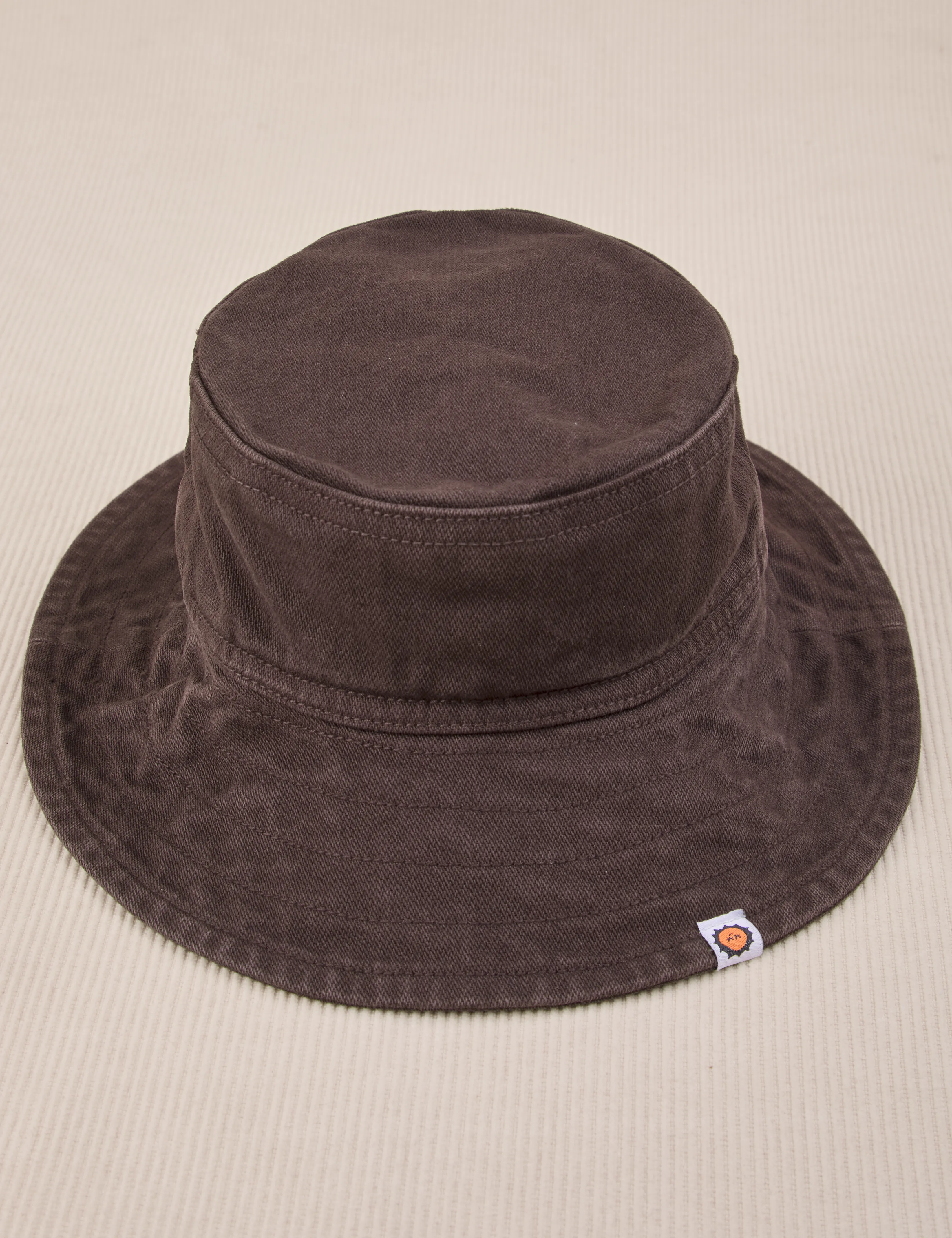Wide Brim Denim Bucket Hats