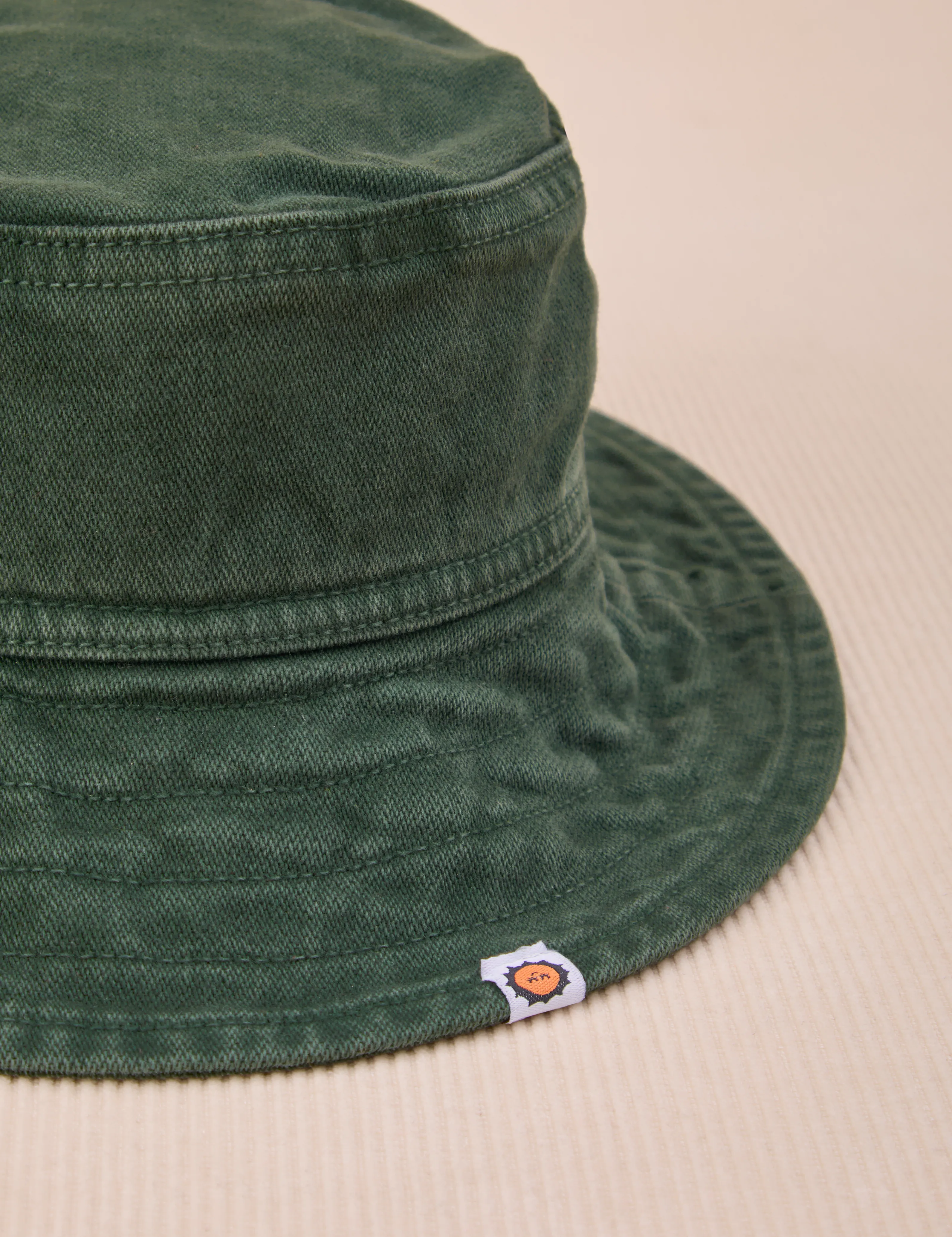 Wide Brim Denim Bucket Hats