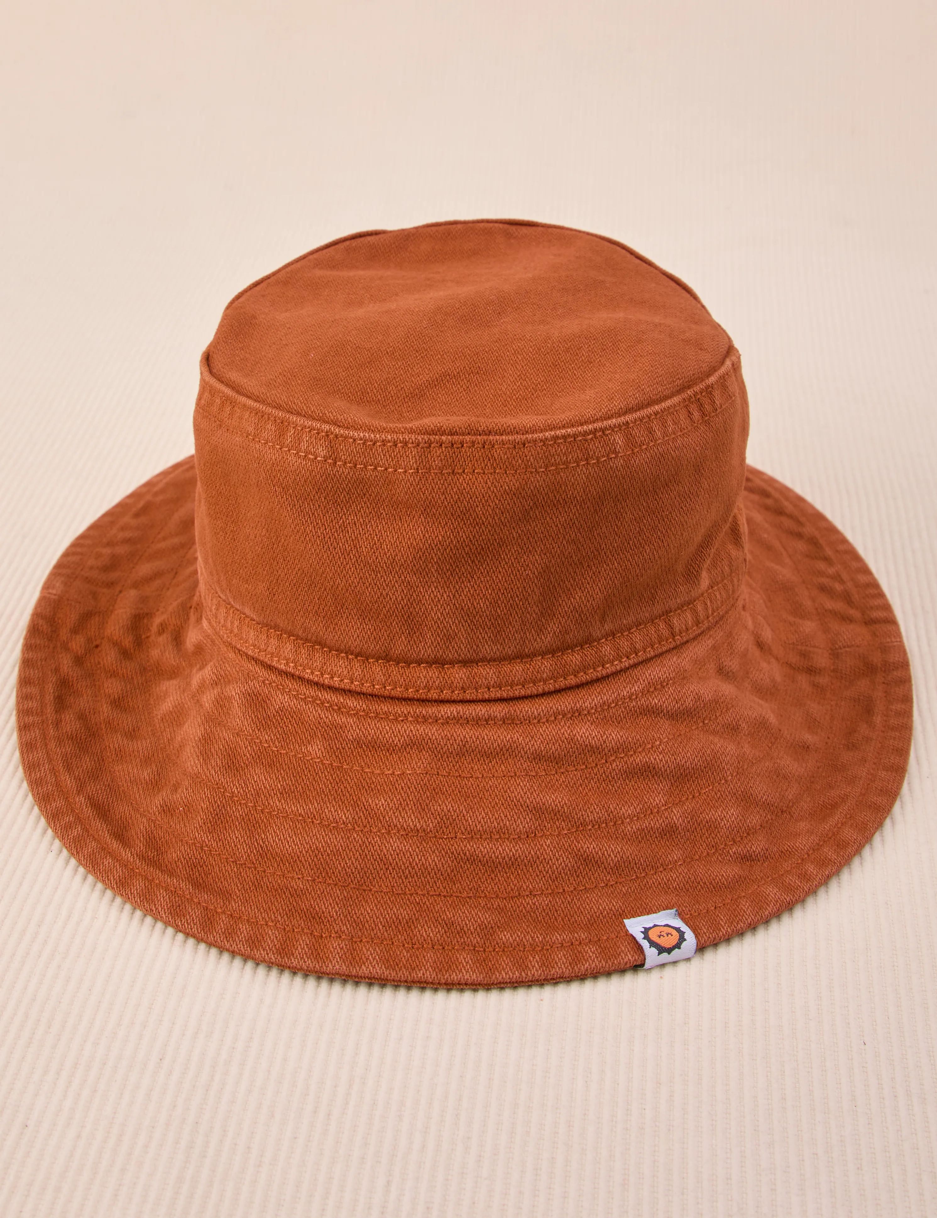 Wide Brim Denim Bucket Hats